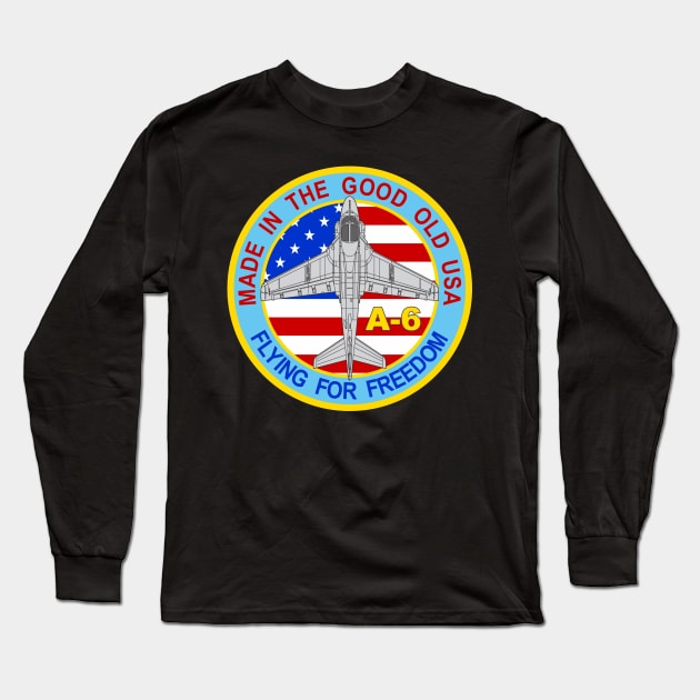 A-6 Intruder Patch Long Sleeve T-Shirt by MBK